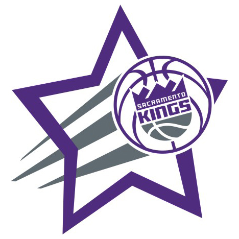 Sacramento Kings Basketball Goal Star logo iron on paper